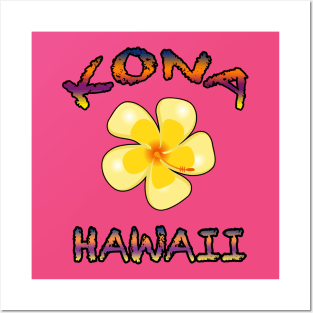 KONA HAWAII Posters and Art